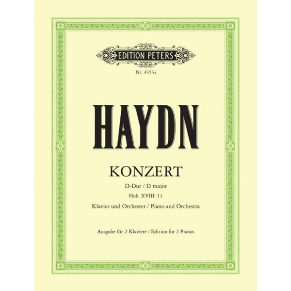 Piano Concerto No. 1 in D Hob.XVIII:11, Franz Joseph Haydn - Piano Duett
