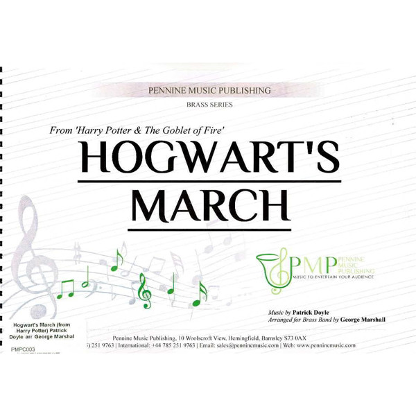 Hogwart's March (from Harry Potter) Patrick Doyle arr George Marshall - Brass Band