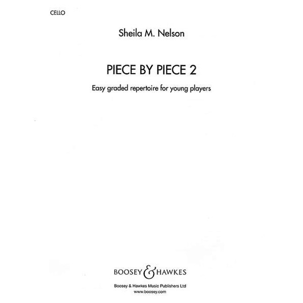 Piece by Piece 2,  Sheila M. Nelson. Cello part