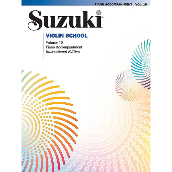 Suzuki Violin School vol 10 Pianoacc. Book