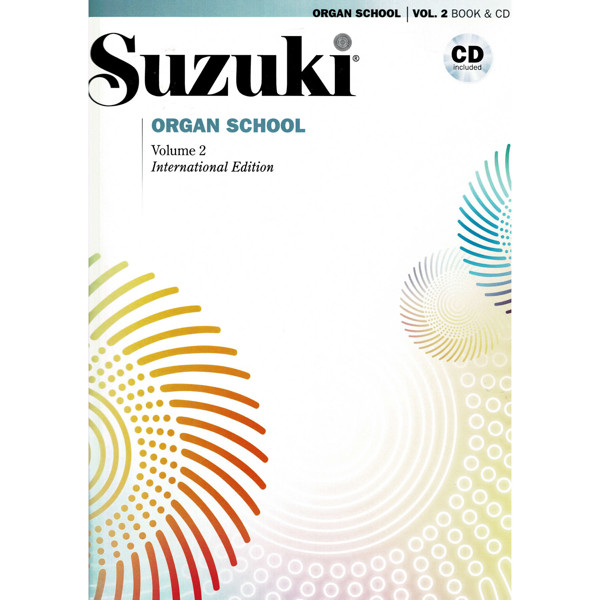 Suzuki Organ School vol 2 Book & CD