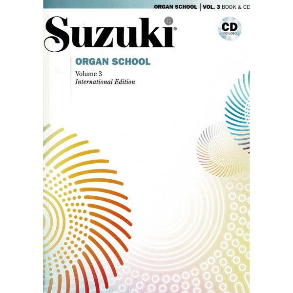 Suzuki Organ School vol 3 Book & CD