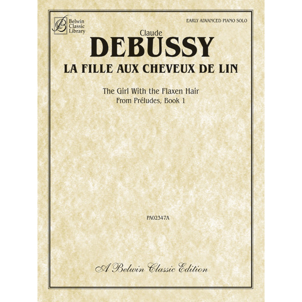 La fille aux cheveux de lin (Girl with the flaxen hair), Debussy, arr Buitenhuis. Concert Band