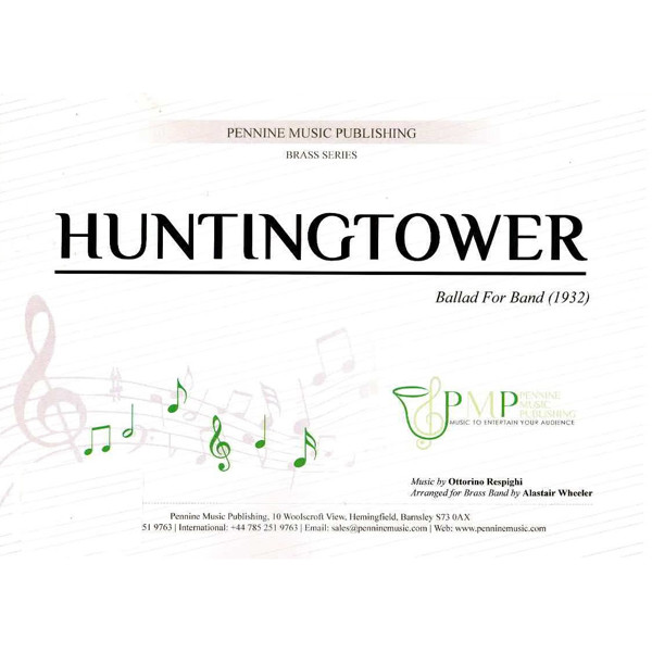 Huntingtower - Ballad for Band, Ottorino Resphighi arr Alastair Wheeler. Brass Band