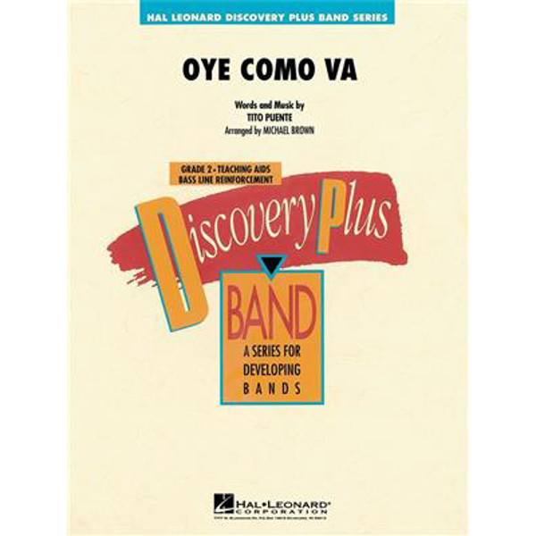 Oye Como Va, Tito Puente arr Michael Brown. Concert Band