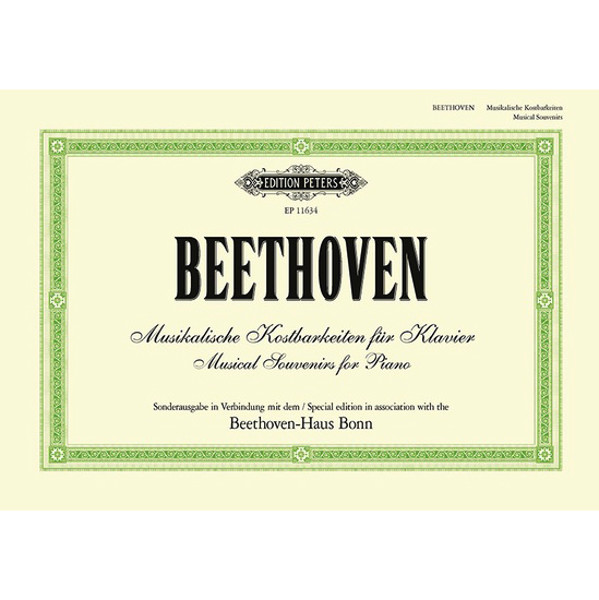 Musical Souvenirs for Piano, Ludwig van Beethoven