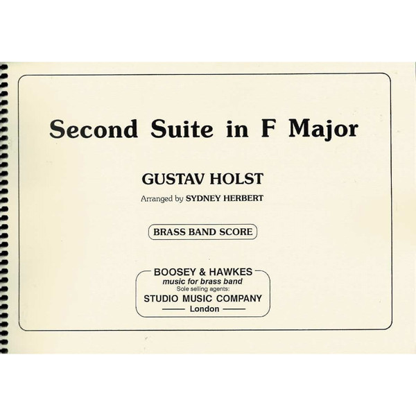 Second Suite In F op. 28/2, Gustav Holst arr. Sydney Herbert. Brass Band
