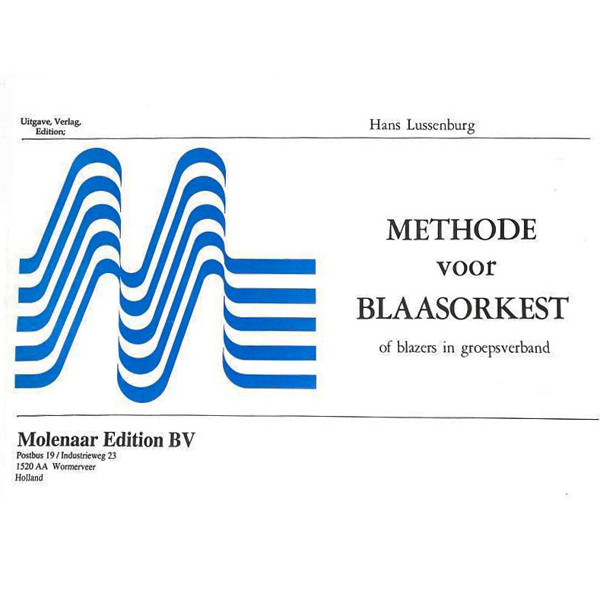 Methode voor blasorkester, Lussenburg. Baritone Bb