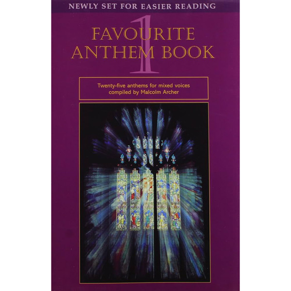 Favourite Anthem Book 1, Twenty-five Anthems for SATB, Harrison Oxley