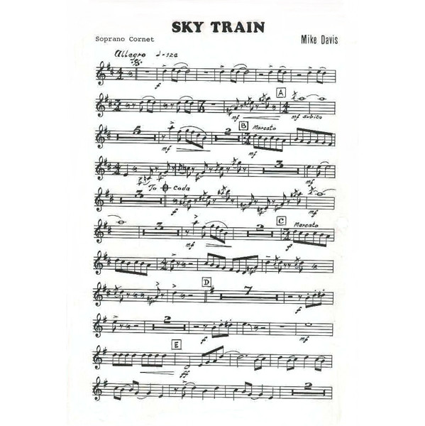 Sky Train,  Mike Davis. Brass Band