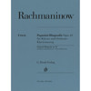Paganini-Rhapsodie Op. 43, Sergei Rachmaninow. Piano