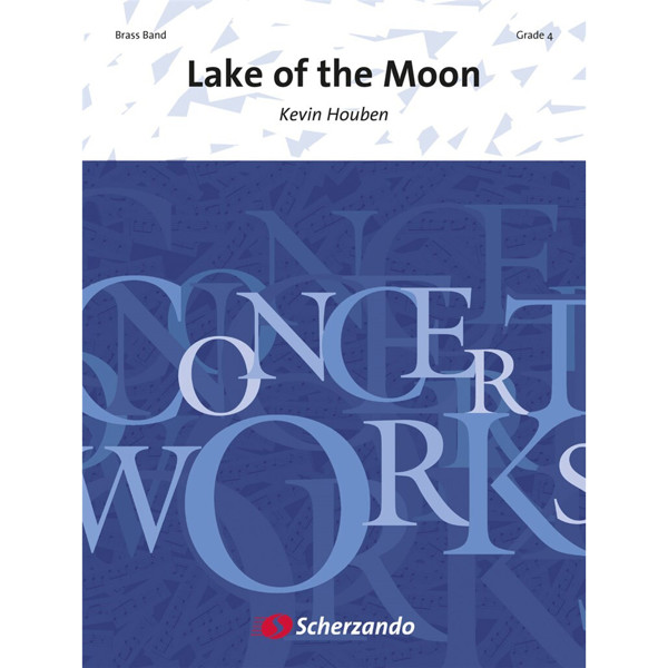 Lake of the Moon, Kevin Houben. Brass Band Score