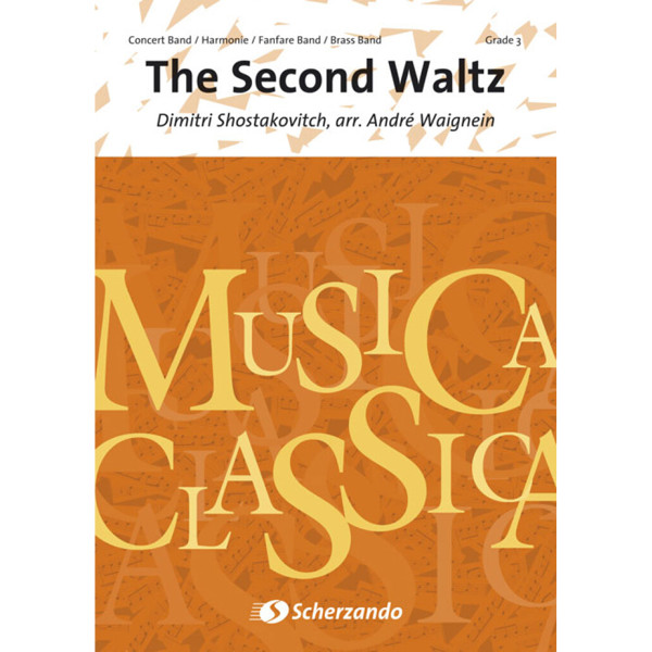 The Second Waltz, Dmitri Shostakovich, arr Andre Waignein. Concert Band