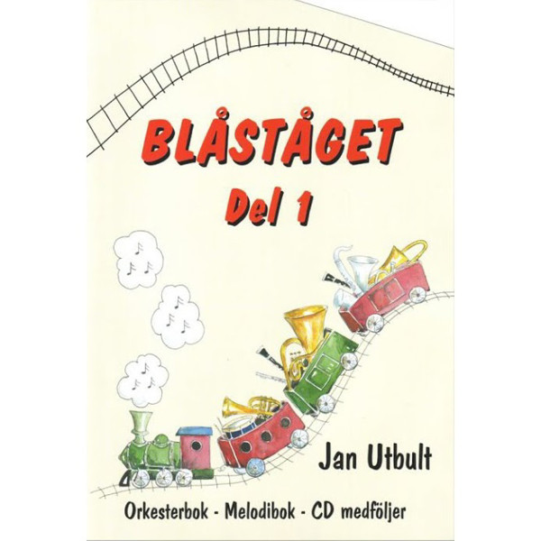 Blåståget 1 Elgitar, Jan Utbult. Bok og Audio