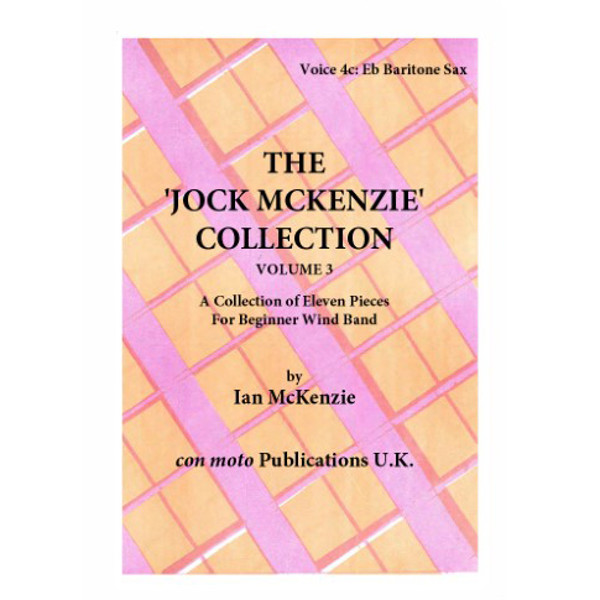 Jock McKenzie Collection 3 Voice 4C. Baritone Saxophone Eb