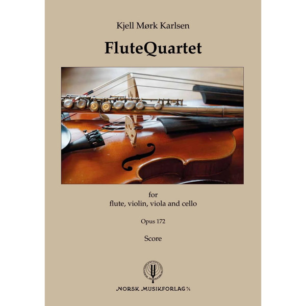 Flute Quartet, Kjell Mørk Karlsen - Fløyte, fiolin, bratsj og cello Partitur
