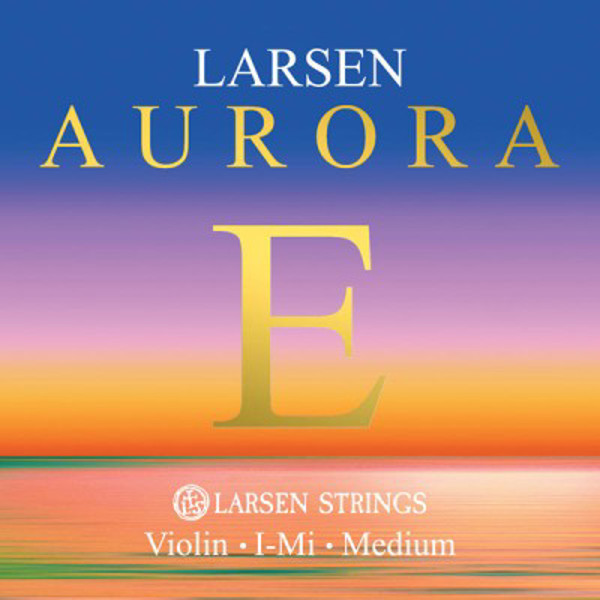 Fiolinstreng Larsen Aurora 1E  Karbonstål Kule Medium