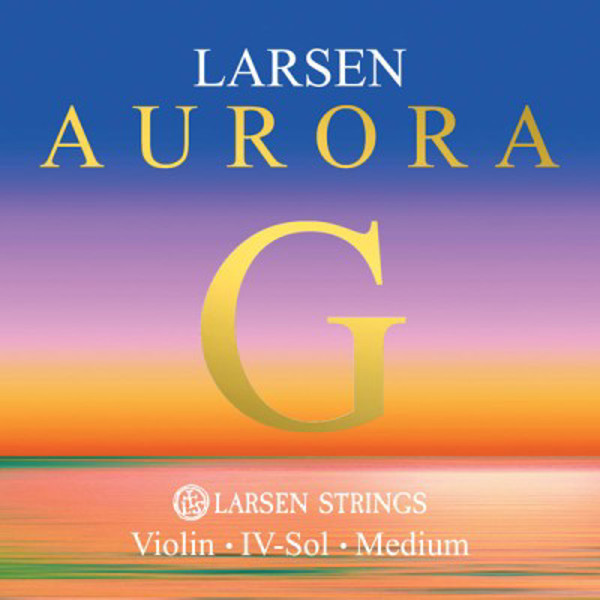Fiolinstreng Larsen Aurora 4G Syntetisk/Sølv Medium
