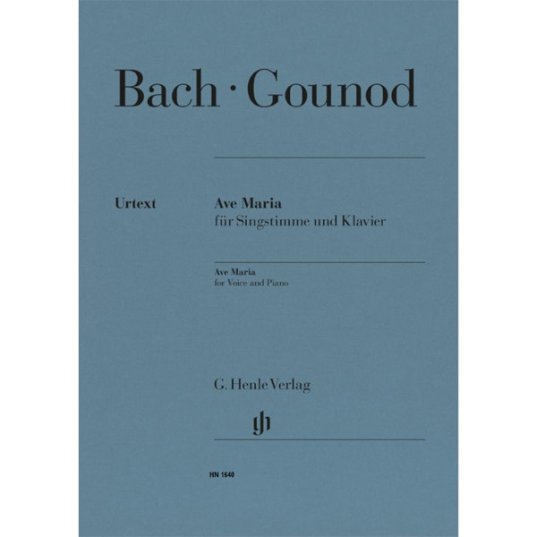 Ave Maria, Charles Gounod/Johann Sebastian Bach. Low Voice
