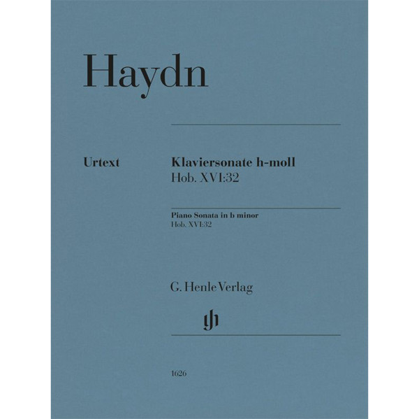 Piano Sonata h-moll Hob. XVI:32, Joseph Haydn. Piano solo