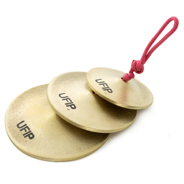 Bronze Disc Ufip PE3DISC, Set of 3 Bronze Disc On Rope