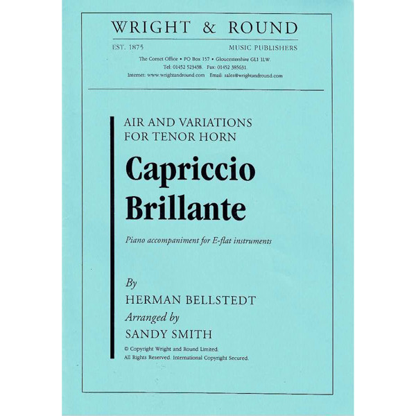 Capriccio Brillante, Herman Bellstedt arr. Sandy Smith. Horn Eb and Piano