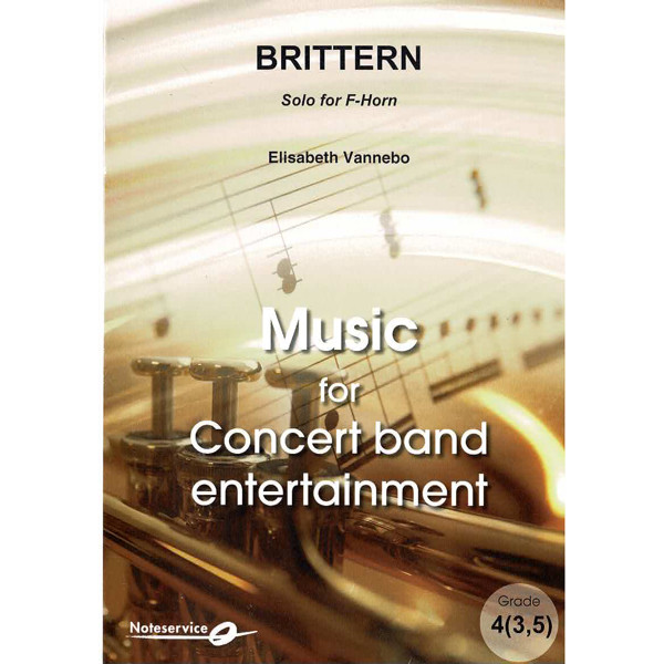 Brittern - F-horn Solo + Concert Band , Elisabeth Vannebo