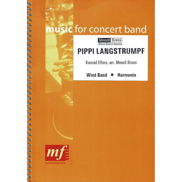 Pippi Langstrumpf, Jan Johansson/Georg Riedel arr. Konrad Elfers/Mnozil Brass. Concert Band