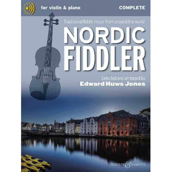 The Nordic Fiddler, Edward Huws Jones. Violins (2) and Piano, Gitar ad lib. Book and CD Complete edition