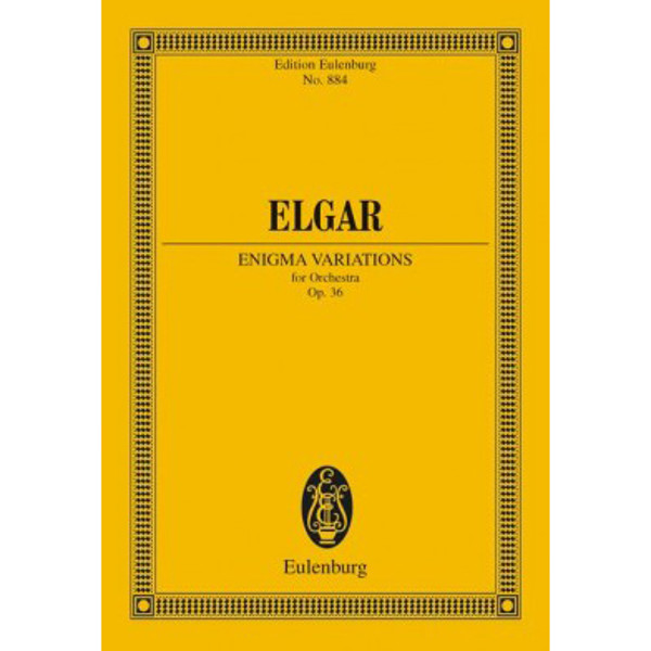 Nimrod Enigma Variation 9, Edward Elgar. Orchestra Study Score