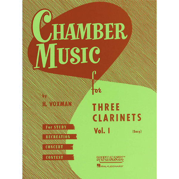 Chamber Music for Three Clarinets Vol 1. Himie Voxman