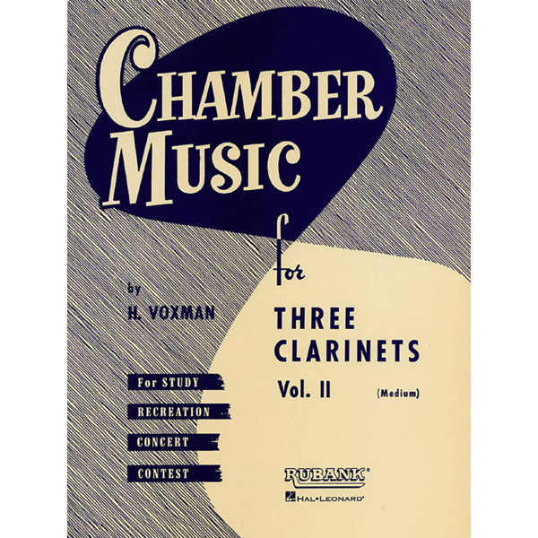 Chamber Music for Three Clarinets Vol 2. Himie Voxman