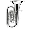 Tuba Eb Besson Sovereign 9812-2-0 3+1v, Silver Yellow Brass Bell 19