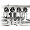 Baritone Melton Ovale Horn MWB34 Meisterwerk, Silver plated