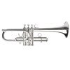 Trompet Eb Adams Custom E-flat Selected Mod., Brass 0,50mm, Forsølvet
