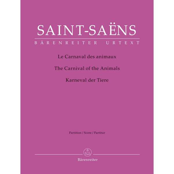 The Carnival of the Animals, Camille Saint-Saëns, Score Orchestra