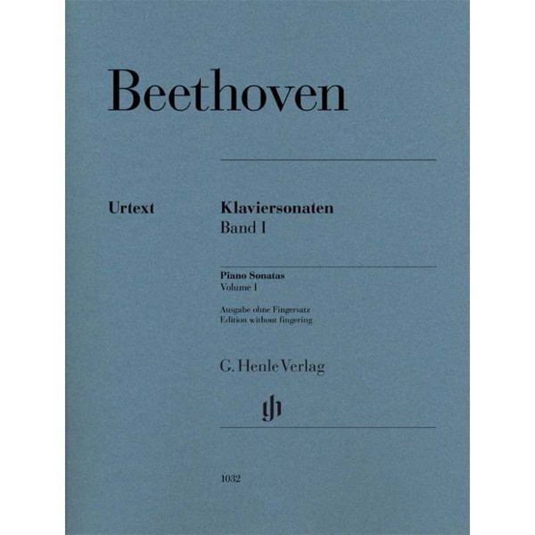 Piano Sonatas, Volume I, Ludwig van Beethoven. Piano solo. Without fingering