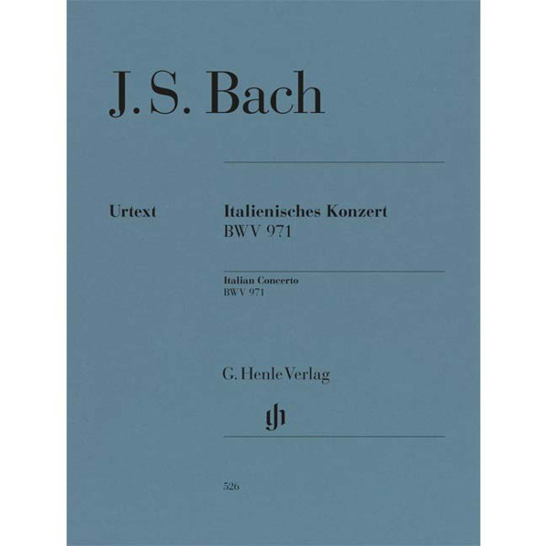 Italian Concerto BWV 971, Johann Sebastian Bach. Piano solo