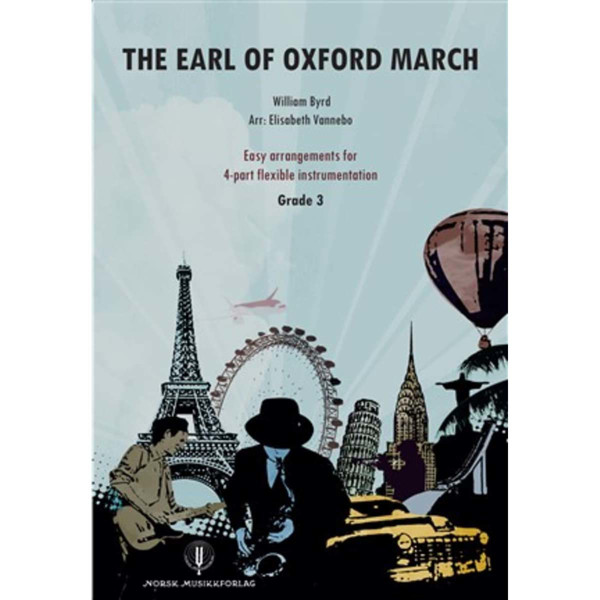 The Earl of Oxford March, William Byrd arr. Elisabeth Vannebo. Flex 4