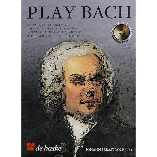 Play Bach, 8 famous works for Trumpet incl CD