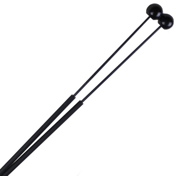 Klokkespillkøller Dragonfly Percussion 34B, Black 3/4, Carbon Fiberglass Handle