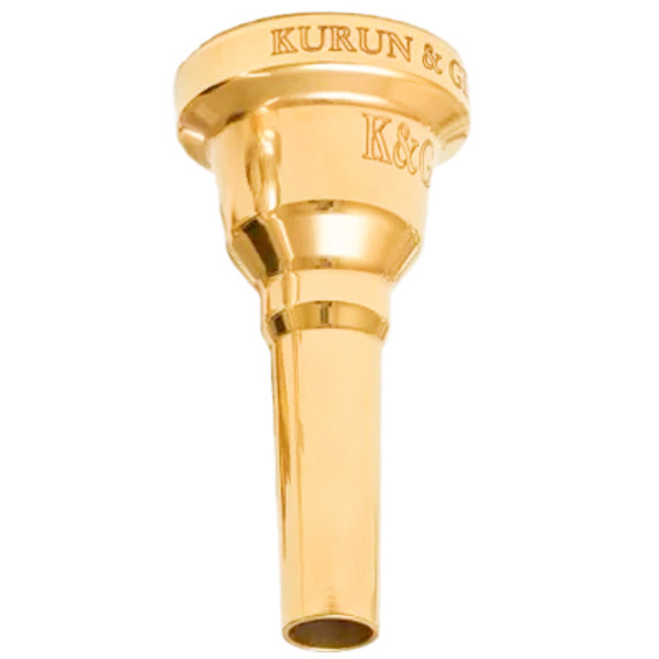 Munnstykke Baritone/Trombone K&G 3A Small Gullbelagt