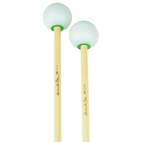 Xylofonkøller Freer Percussion GH, George Hamilton Green Solo, 13, 1 1/8, White/Green