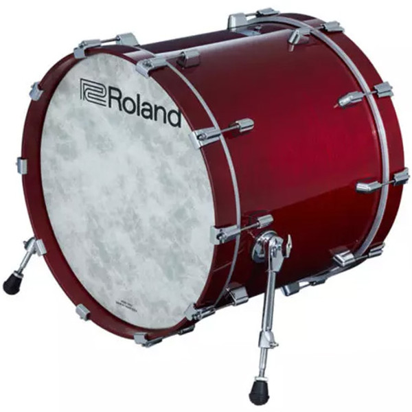 Stortrommepad Roland Vad KD-222-GC, 22, Gloss Cherry