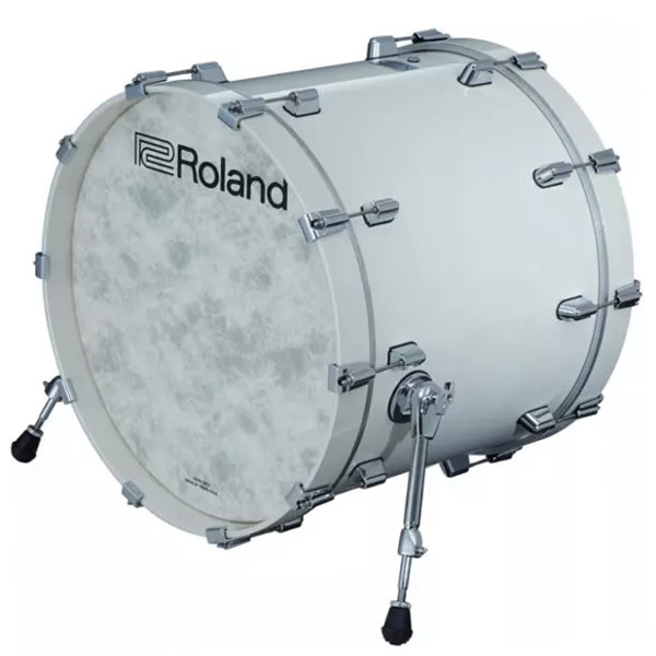 Stortrommepad Roland Vad KD-222-PW, 22, Pearl White