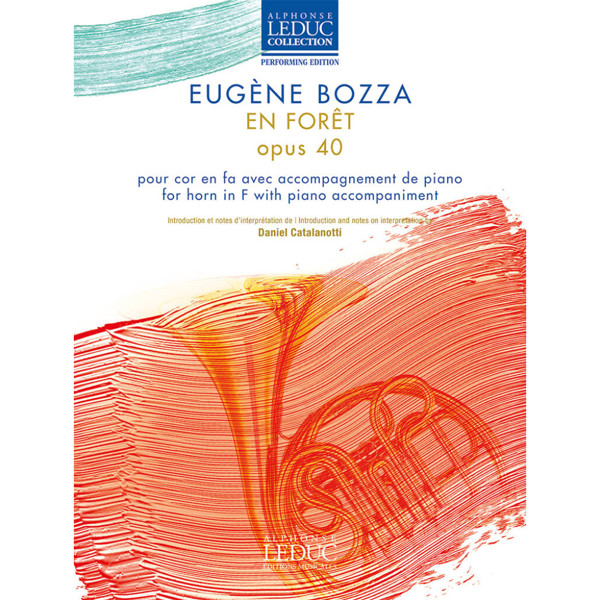 En Foret opus 40, Horn F and Piano, Eugene Bozza (Ny revidert utgave 2024)