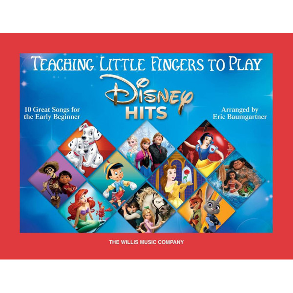 Teaching little fingers to play Disney Hits, John Thompson. Piano