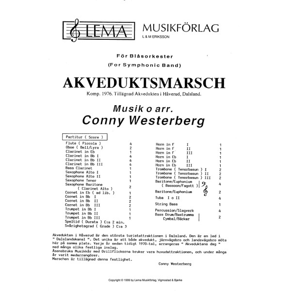 Akveduktsmarsch MB3 Conny Westerberg