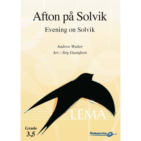 Afton på Solvik - Evening on Solvik CB3,5 Andrew Walter arr