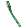 Gavebånd - Ribbon g-clef Green/Gold, 10 m